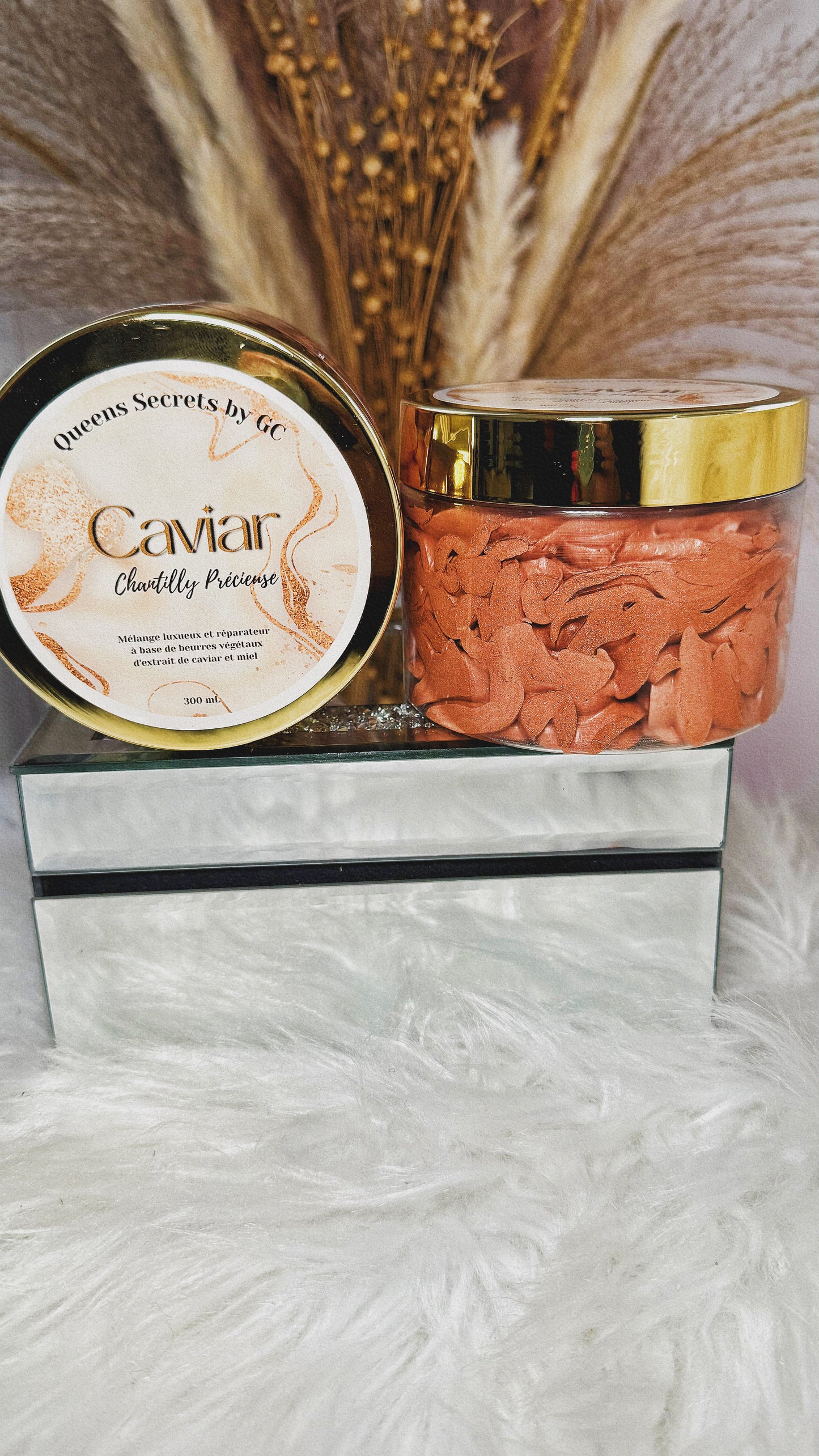 Chantilly Précieuse à l'extrait de Caviar et au mélange de beurres végétaux