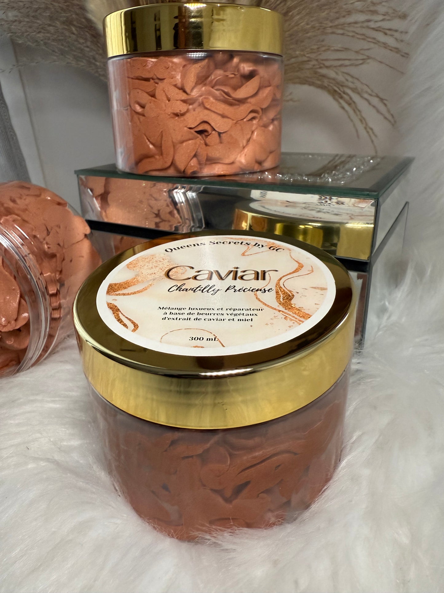 Chantilly Précieuse à l'extrait de Caviar et au mélange de beurres végétaux