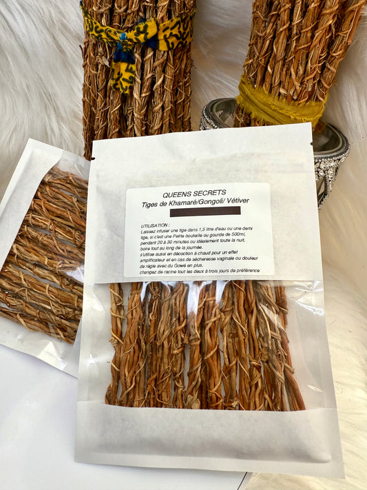 Tiges de khamaré/ Gongoli / vétiver