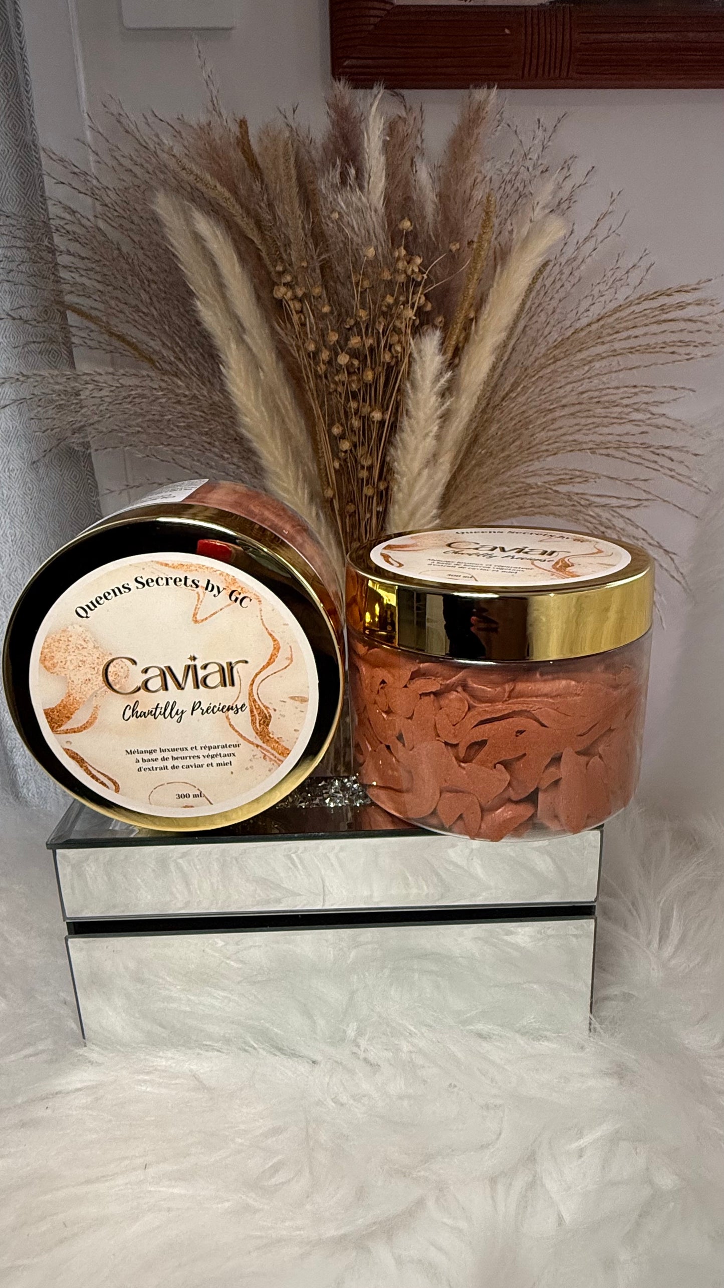 Chantilly Précieuse à l'extrait de Caviar et au mélange de beurres végétaux