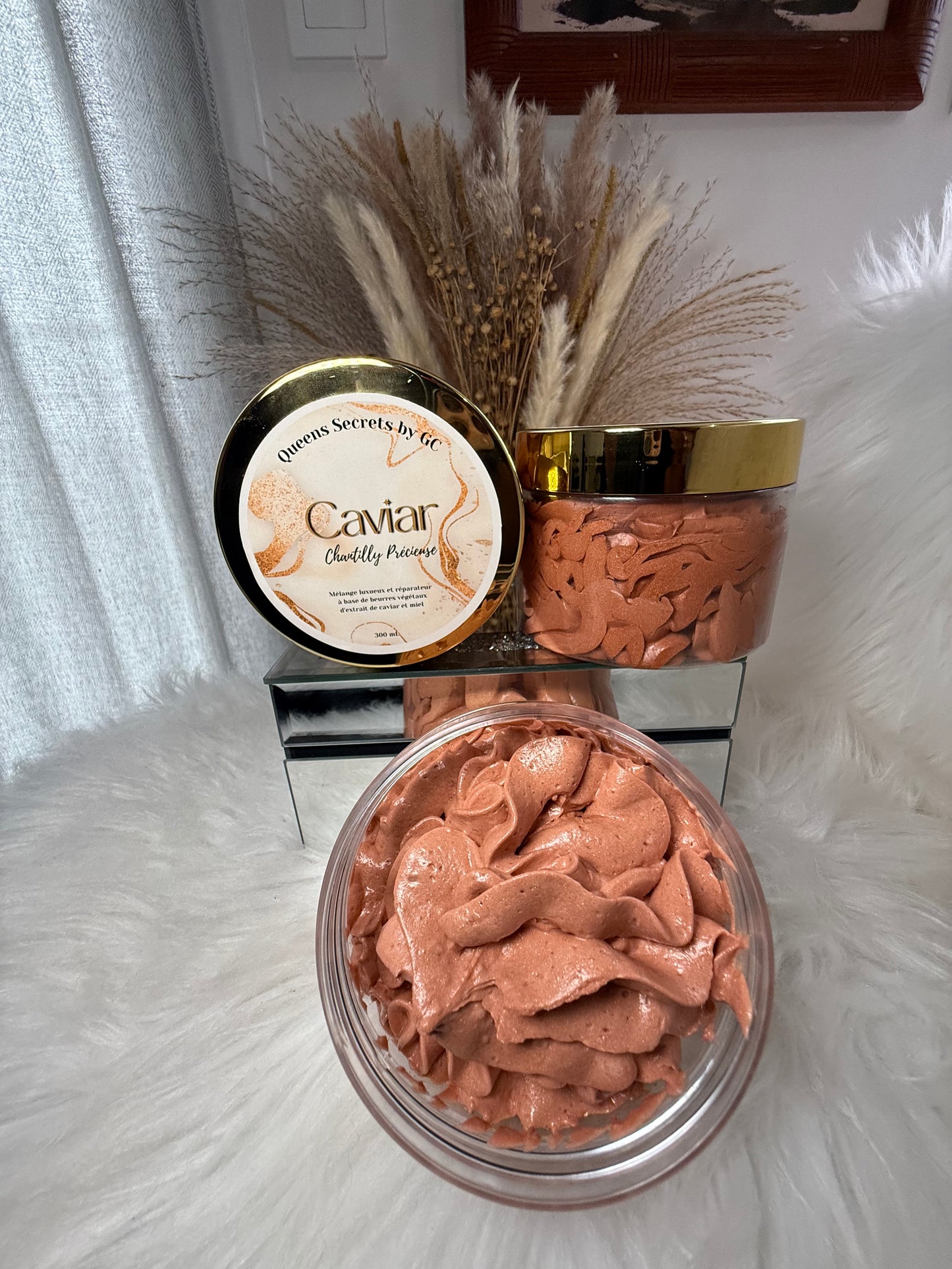 Chantilly Précieuse à l'extrait de Caviar et au mélange de beurres végétaux