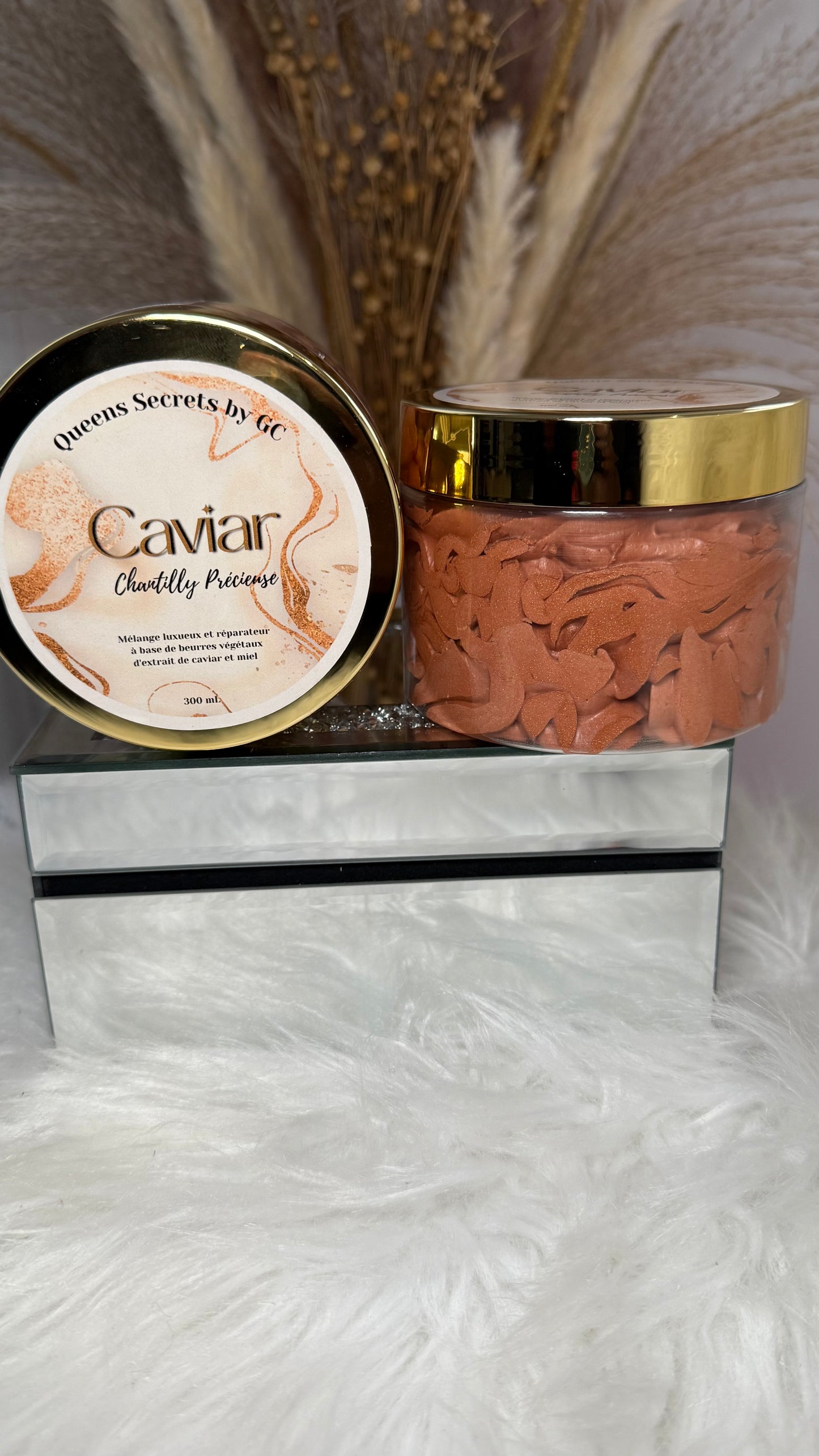 Chantilly Précieuse à l'extrait de Caviar et au mélange de beurres végétaux