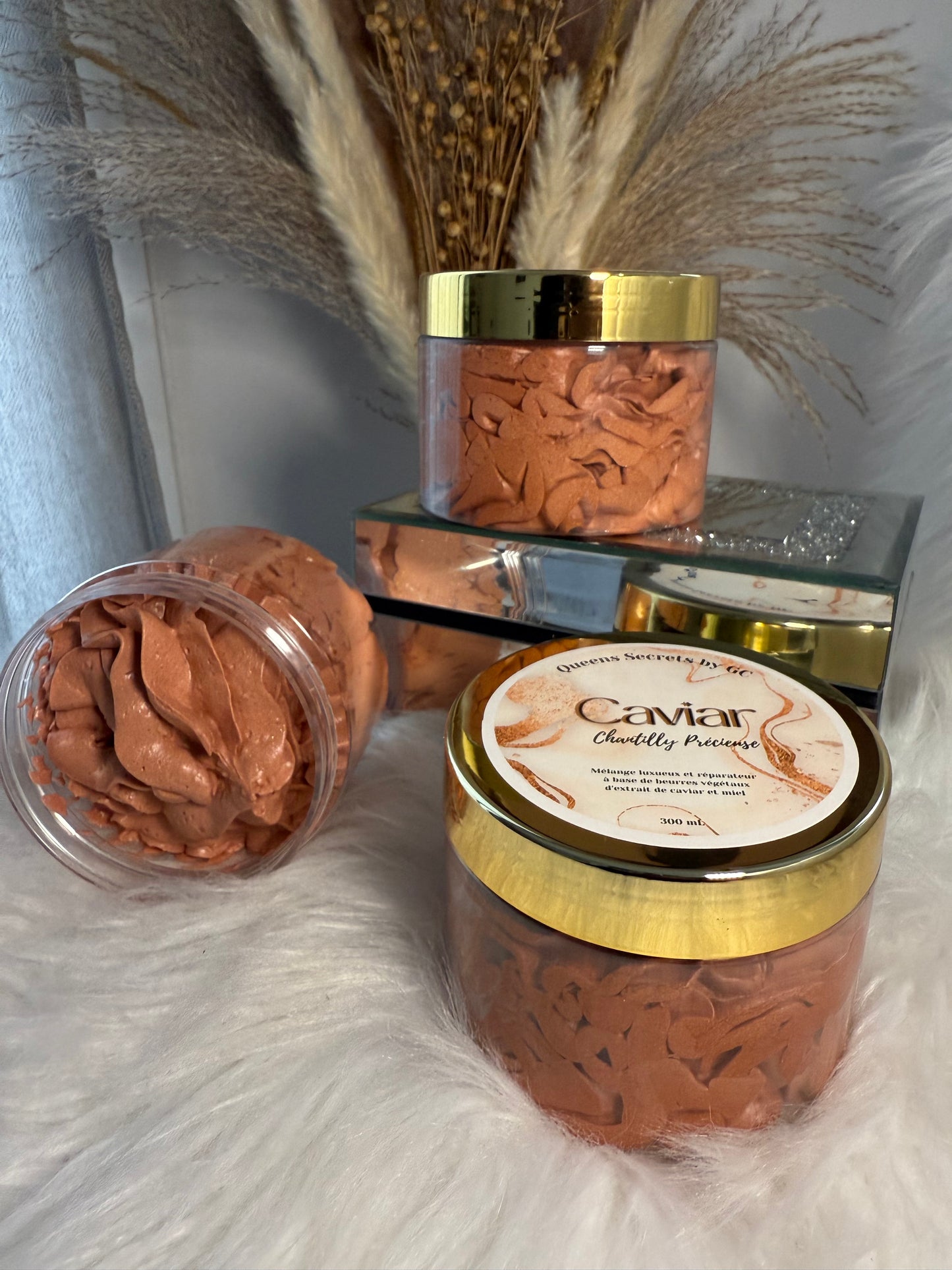 Chantilly Précieuse à l'extrait de Caviar et au mélange de beurres végétaux