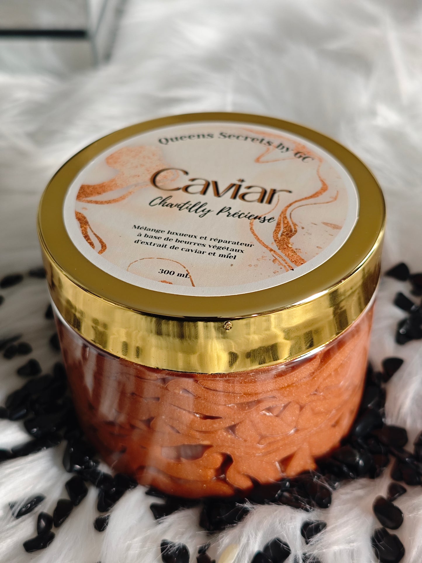 Chantilly Précieuse à l'extrait de Caviar et au mélange de beurres végétaux